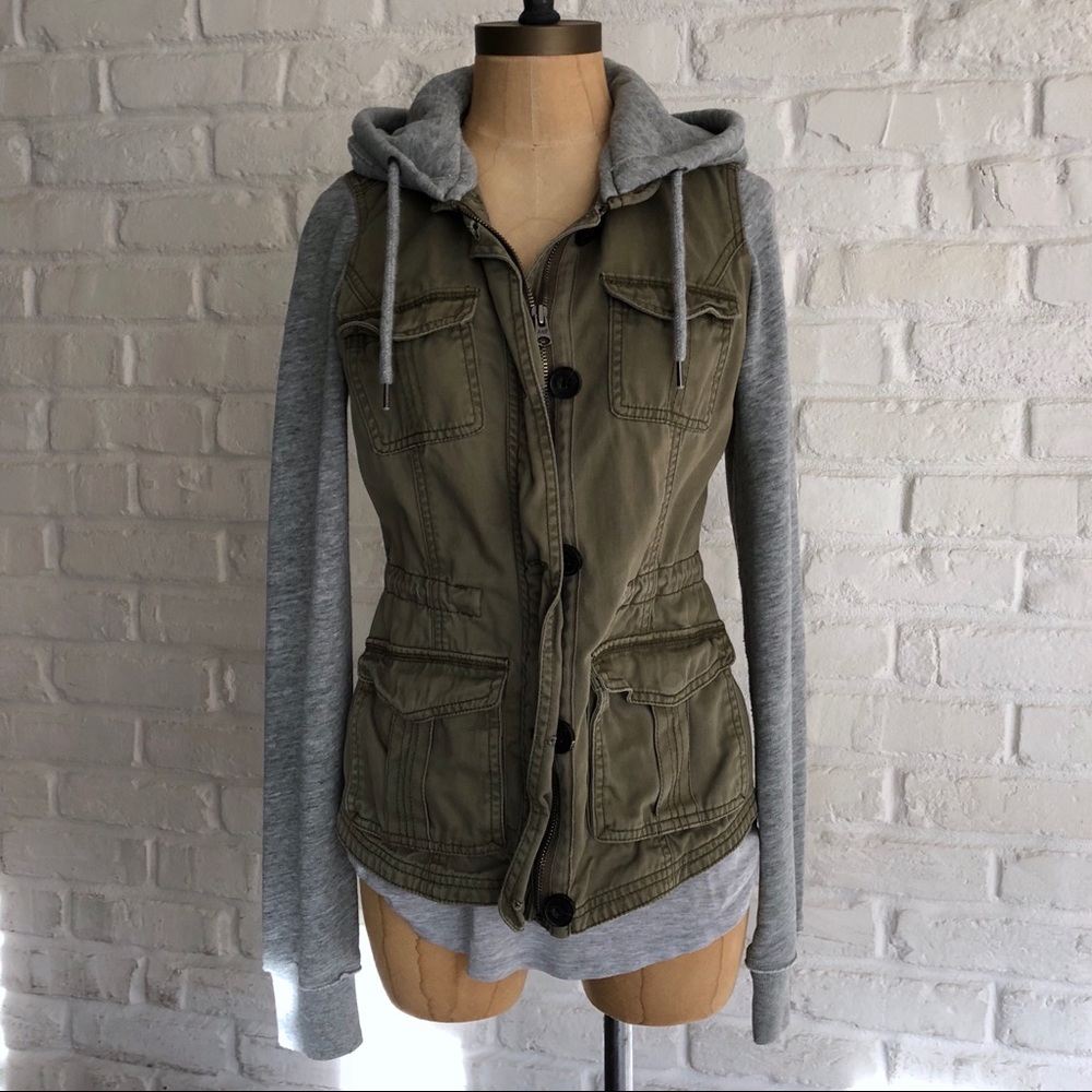Abercrombie & Fitch Olive Green Jacket [REPOSH]